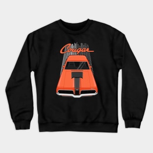 Mercury Cougar 1970 - orange Crewneck Sweatshirt